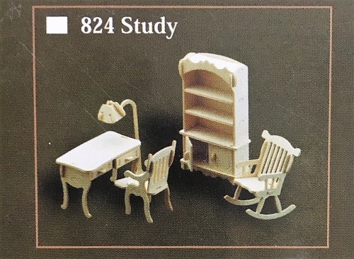 12th scale study furniture - scale,