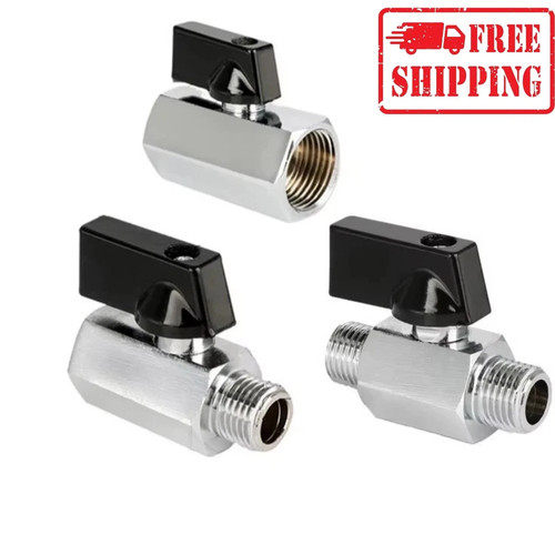 Ball valve 2 3 - 1/8, 1/2