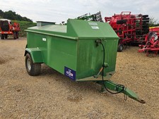 BUNNING 5000 Litre Diesel Bowser Site Tow Tractor Tow with 12 volt dispenser