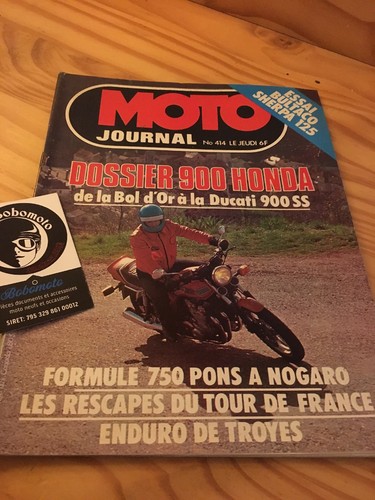 Moto journal 414 1979 honda - 1979,