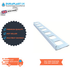 Tile Trims Plastic L Shape 8mm