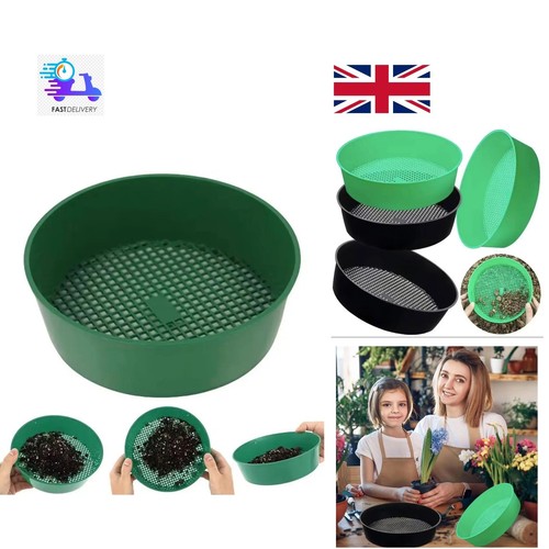 Plastic soil sieve - soil,
