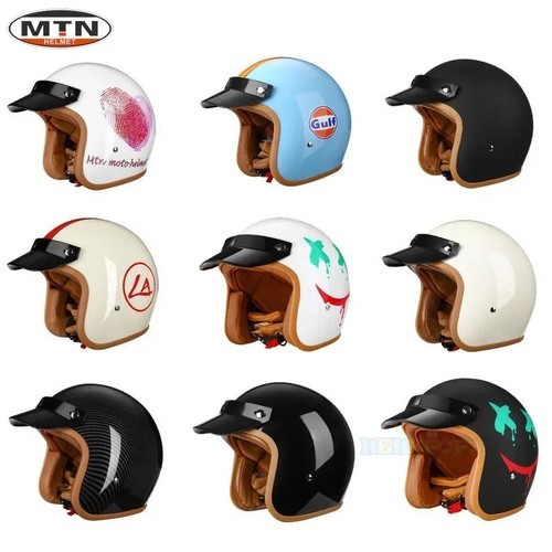 Vintage motorcycle helmet 4 - motorcycle,