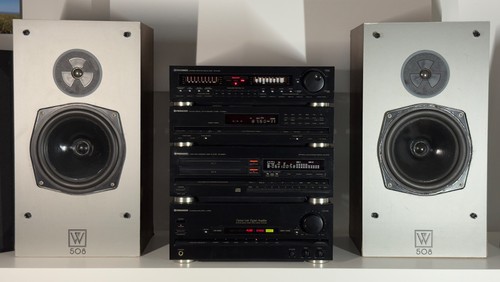 Wharfedale 508 stereo speakers - wharfedale,