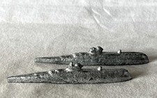 2 Vintage Metal Toy Home Cast