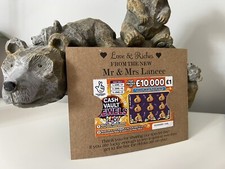 10x Wedding Scratch Card
