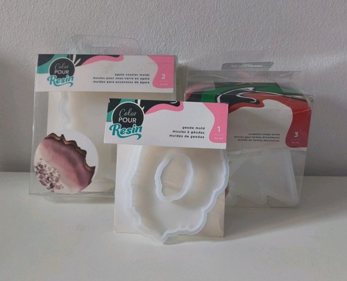 Resin molds includes coaster - molds,,