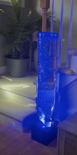 Led blue bubble tube - blue,