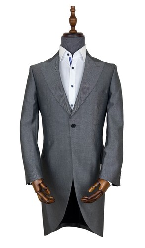 Silver grey tailcoat - tailcoat, jacket