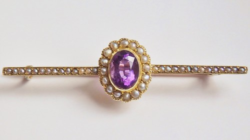 Antique murrle bennett 9ct - antique,