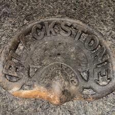 Original Vintage Blackstone Comp LTD Tractor Seat Rare Cast Iron