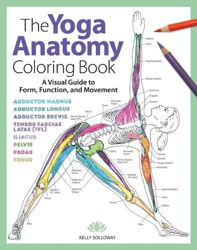 Yoga anatomy coloring book - anatomy,