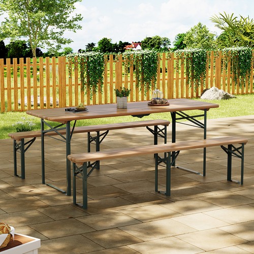 217cm folding wooden - 217cm, beer