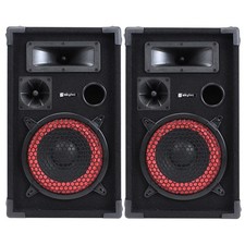 Max XEN 3508 Red 8" Passive DJ