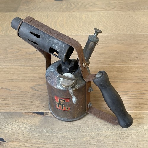 Vintage blow lamp - lamp, torch