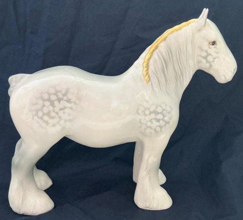 Vintage beswick horse - horse, grey