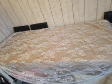 Net Door Curtain Panel - Lace