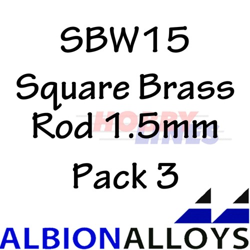 Square brass rod albion alloys - rod,