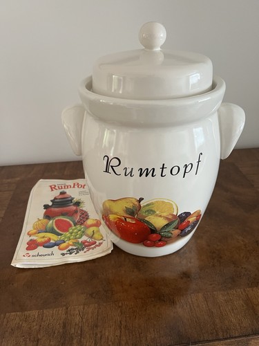 Rumtopf jar large pretty - jar,