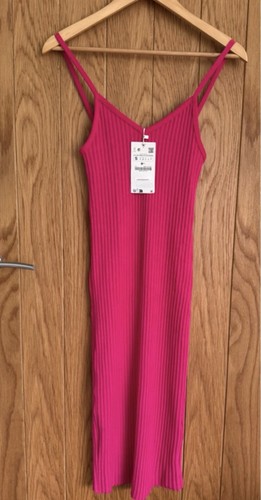 Women zara midi - zara, ribbed
