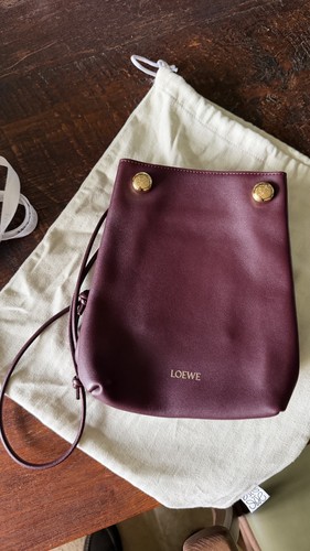 Loewe luxury burgundy - burgundy, leather