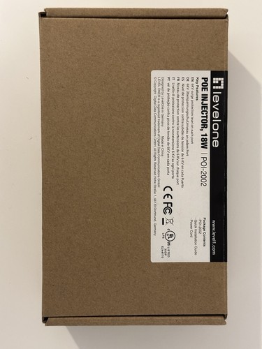 Poe injector 802 3af 18w - poe, 48v