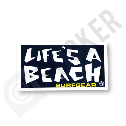 80s lifes beach black - beach, black/white
