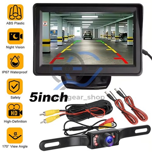 Lcd monitor car camera rear - 5",