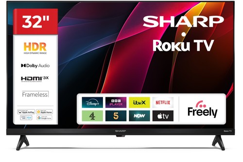Sharp 32hd2025k roku - hd, ready