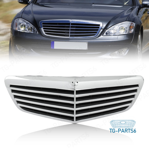 Chrome front bumper grill for - chrome,