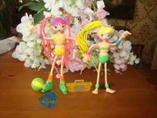 RARE Vintage Betty Spaghetty Beach Fun with Zoe and Betty dolls