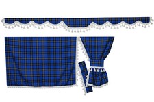 TARTAN TRUCK SIDE CURTAINS