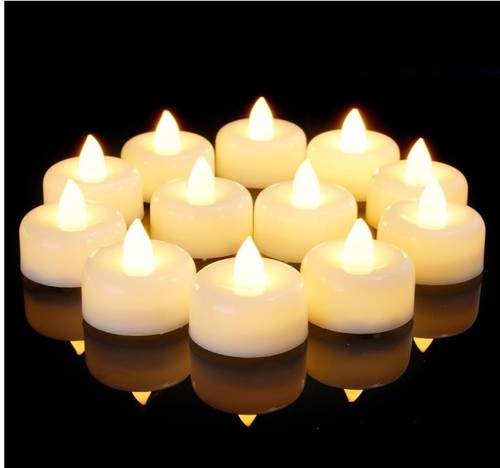 Led flameless tea - led, light