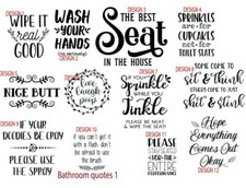 Bathroom Toilet quotes funny