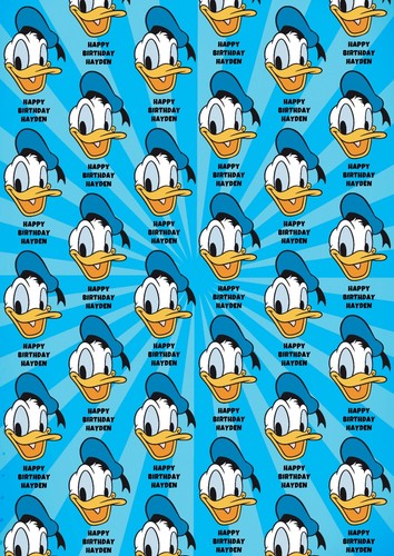 Donald duck personalised - donald,