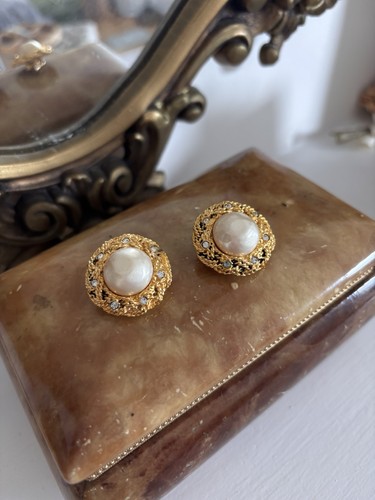 Vintage chanel earrings - vintage,