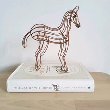 Copper Wirework Horse