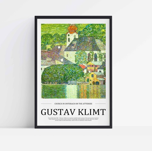 Gustav klimt church - gustav,