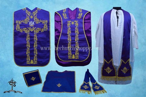 Roman fiddleback chasuble - roman,