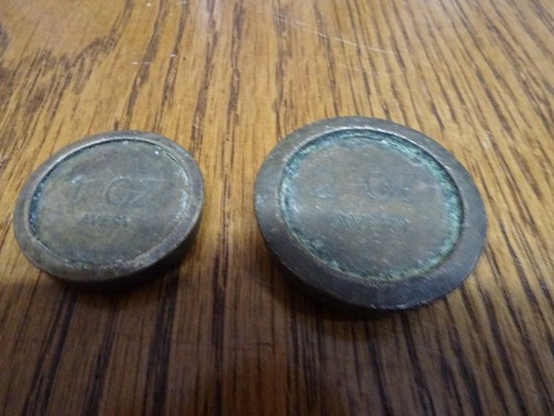 Vintage avery brass - avery, 1oz