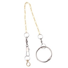  Bird Foot Rings Leg Bands Chain Buckle Copper Anklet for Birds Parrot