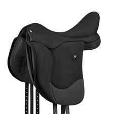 Wintec Isabell Icon Dressage Saddle Black MW Gullet Good Condition