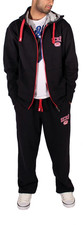 Ecko Unltd. Mens Tracksuit Black Size S Hoodie Jogger Set Loose Fit Last Piece