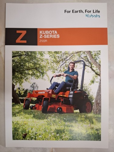 Kubota z122r zero turn mower - kubota,