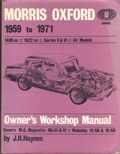 MORRIS OXFORD MK V,VI,MG