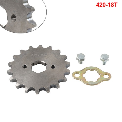 420 chain 20mm 18t front - 420,