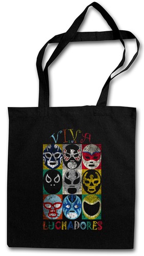 Luchadores shopper shopping - luchadores,