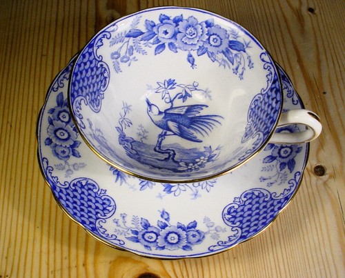Grosvenor china blue - blue, cup