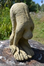 Bending Nude Diver stone home