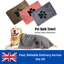 Pet Bathing Towel for Dogs &Cats Absorbent Microfiber Quick Dry Pet Drying Towel